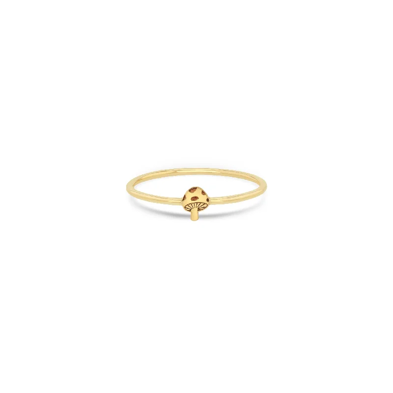 Last Chance To Shop High-End Jewelry At Markdown Prices 14k Itty Bitty Mushroom Ring Last Chance To Shop High-End Jewelry At Markdown Prices 14k Itty Bitty Mushroom Ring