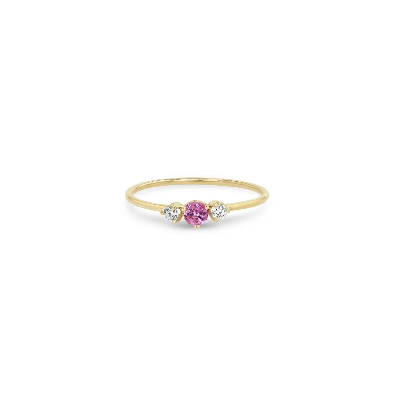 Stunning Jewelry Pieces At The Lowest Prices Ever 14k Prong Diamonds & Pink Sapphire Ring Stunning Jewelry Pieces At The Lowest Prices Ever 14k Prong Diamonds & Pink Sapphire Ring