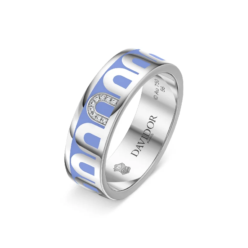 Exclusive Gemstone Jewelry Markdowns – Shop Now L’Arc de DAVIDOR Ring MM, 18k White Gold with Hortensia Lacquered Ceramic and Porta Simple Diamonds Exclusive Gemstone Jewelry Markdowns – Shop Now L’Arc de DAVIDOR Ring MM, 18k White Gold with Hortensia Lacquered Ceramic and Porta Simple Diamonds