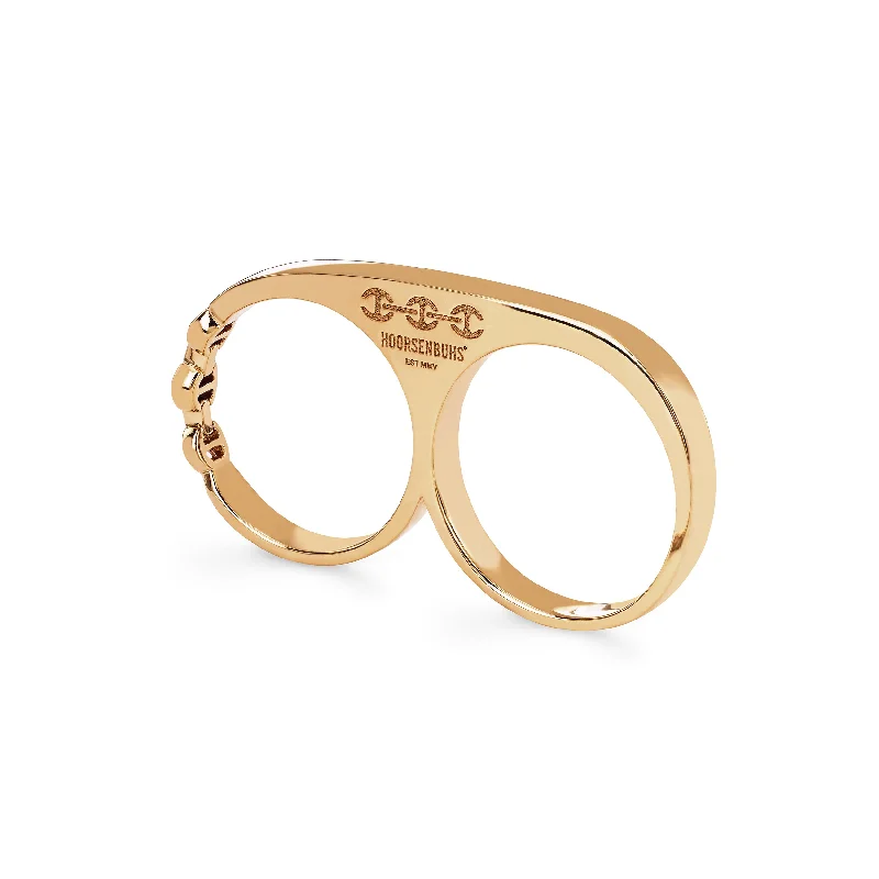 Elevate Your Outfit With Discounted Statement Jewelry DOUBLE KNUCKLE