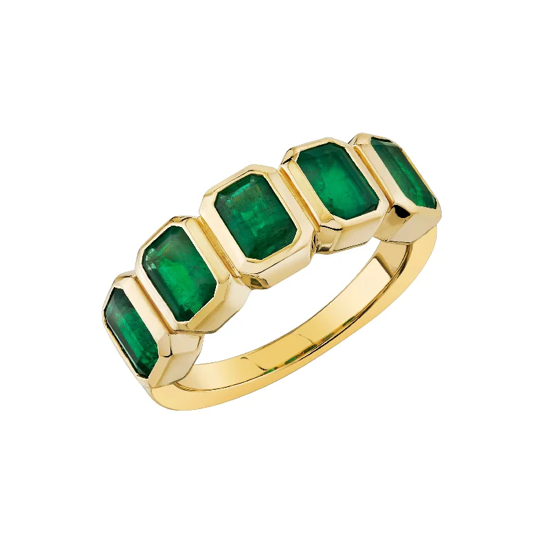 Limited-Time Jewelry Sale – Elegant Styles At Less Emerald Bezel Ring