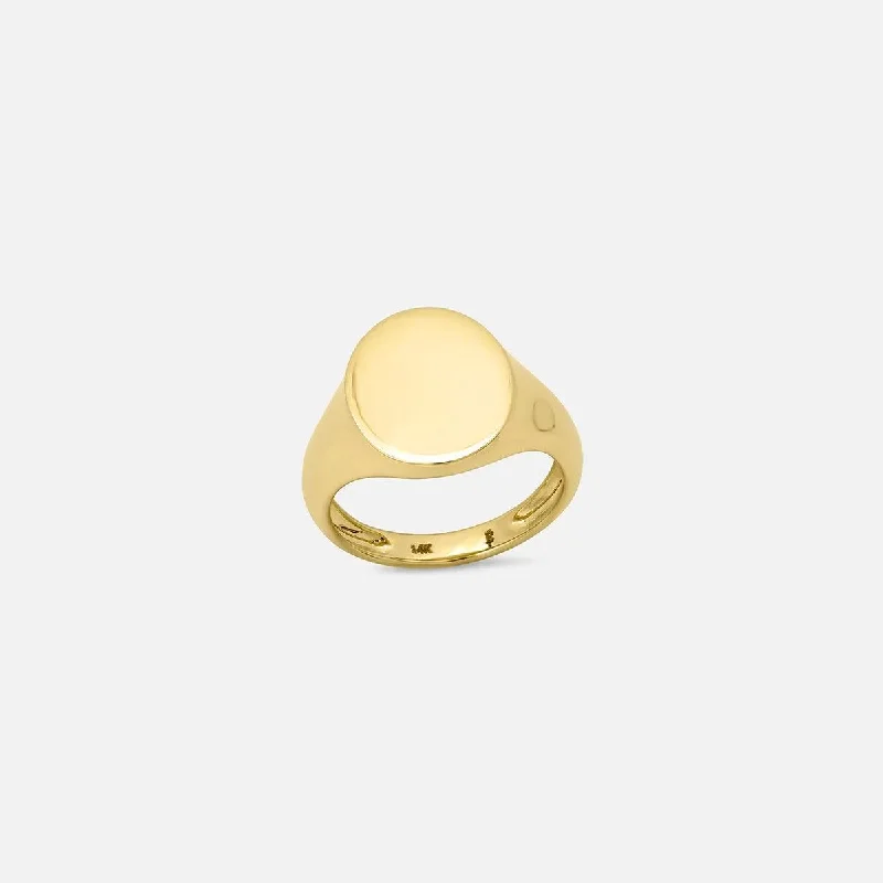 Limited-Time Offer On Elegant Jewelry Pieces Gold Signet Pinky Ring