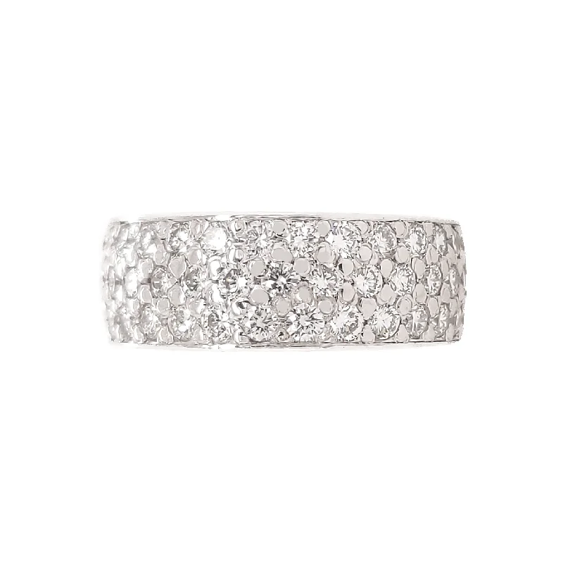 Best Jewelry Sale Prices – Limited-Time Offer 3 Row Diamond Eternity Band