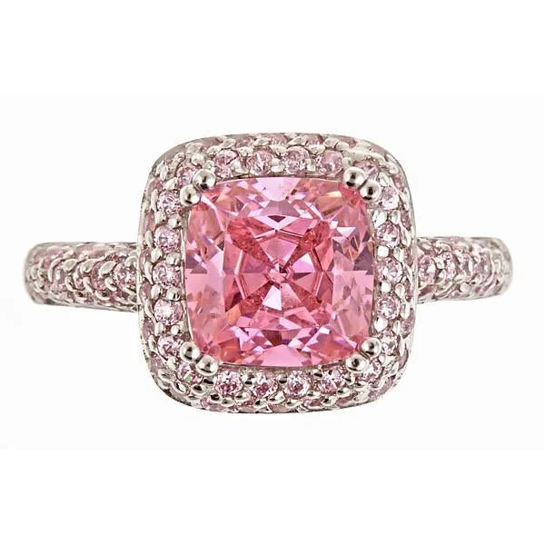Trending Jewelry Styles Now At Limited-Time Discounts Sterling Silver Pink CZ Legacy Ring Trending Jewelry Styles Now At Limited-Time Discounts Sterling Silver Pink CZ Legacy Ring