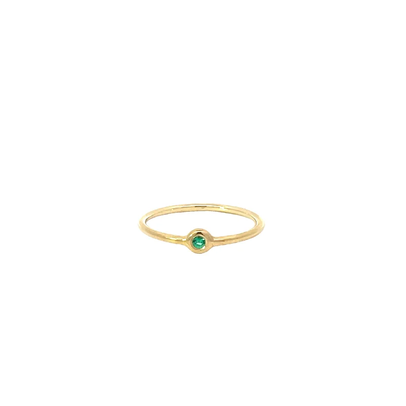 Exclusive Jewelry Markdowns – Limited-Time Offer Yellow Gold Bezel Set Emerald Ring Exclusive Jewelry Markdowns – Limited-Time Offer Yellow Gold Bezel Set Emerald Ring