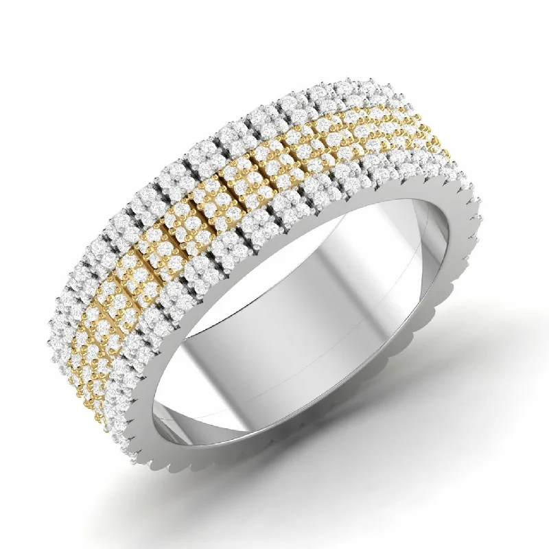 Seasonal Jewelry Sale – Upgrade Your Collection Zeus 360 Natural Diamond Wedding Band