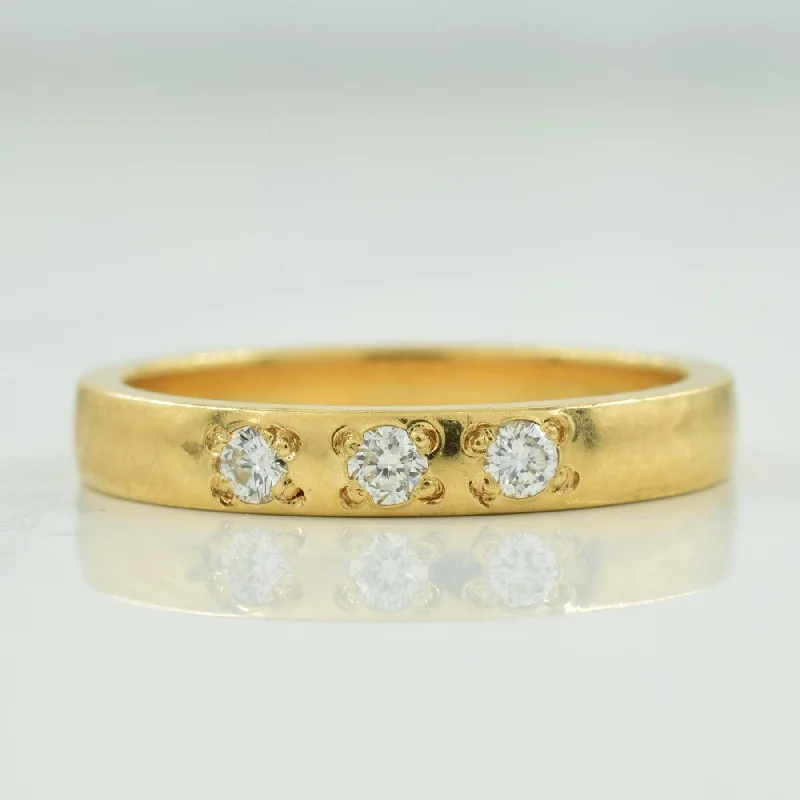 Exclusive Jewelry Sale – Limited-Time Discounts 'Birks' Three Stone Diamond Ring | 0.09ctw | SZ 6 | Exclusive Jewelry Sale – Limited-Time Discounts 'Birks' Three Stone Diamond Ring | 0.09ctw | SZ 6 |