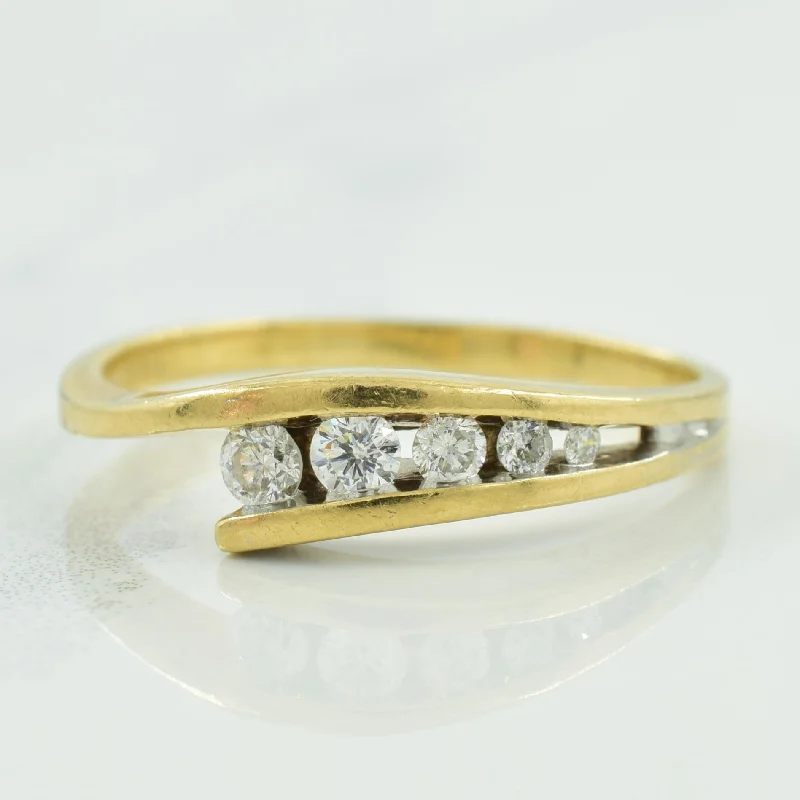 Shop Elegant Jewelry At Unbeatable Prices Channel Set Diamond Bypass Ring | 0.10ctw | SZ 8.5 | Shop Elegant Jewelry At Unbeatable Prices Channel Set Diamond Bypass Ring | 0.10ctw | SZ 8.5 |