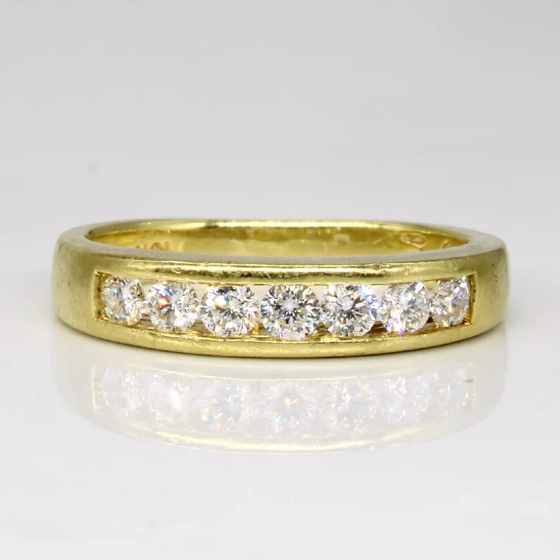 Limited-Stock Jewelry Sale – Once It's Gone, It's Gone Channel Set Diamond Ring | 0.40ctw | SZ 5.25 | Limited-Stock Jewelry Sale – Once It's Gone, It's Gone Channel Set Diamond Ring | 0.40ctw | SZ 5.25 |