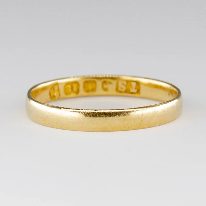 Special Jewelry Deals – Upgrade Your Collection Victorian 1883 18k Hallmarked Yellow Gold Band | SZ 5 Special Jewelry Deals – Upgrade Your Collection Victorian 1883 18k Hallmarked Yellow Gold Band | SZ 5
