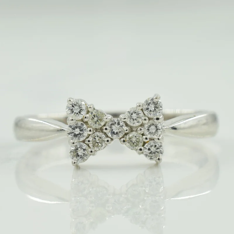 Save On Luxury Jewelry Pieces – Limited-Time Offers Diamond Bowtie Ring | 0.22ctw | SZ 7 | Save On Luxury Jewelry Pieces – Limited-Time Offers Diamond Bowtie Ring | 0.22ctw | SZ 7 |