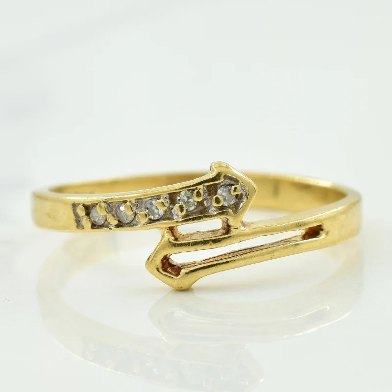 Timeless Beauty, Unbeatable Deals – Jewelry Sale On Diamond Bypass Arrow Ring | 0.03ctw | SZ 6.5 | Timeless Beauty, Unbeatable Deals – Jewelry Sale On Diamond Bypass Arrow Ring | 0.03ctw | SZ 6.5 |