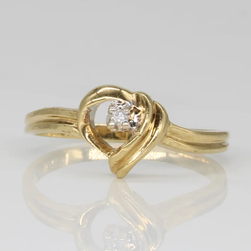 Handmade Pearl Jewelry For Timeless Elegance Diamond Heart Ring | 0.01ct | SZ 5.5 | Handmade Pearl Jewelry For Timeless Elegance Diamond Heart Ring | 0.01ct | SZ 5.5 |