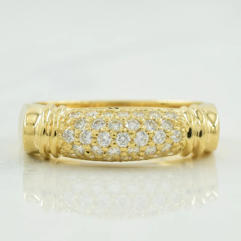 Dainty Floral Jewelry For Feminine Elegance Diamond Rolling Ring | 0.36ctw | SZ 8.5 | Dainty Floral Jewelry For Feminine Elegance Diamond Rolling Ring | 0.36ctw | SZ 8.5 |