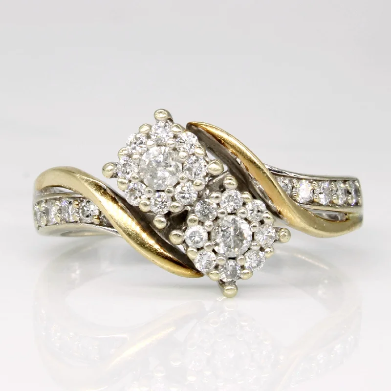 Affordable Luxury Jewelry For Every Occasion Diamond Waterfall Ring | 0.50ctw | SZ 8.5 | Affordable Luxury Jewelry For Every Occasion Diamond Waterfall Ring | 0.50ctw | SZ 8.5 |