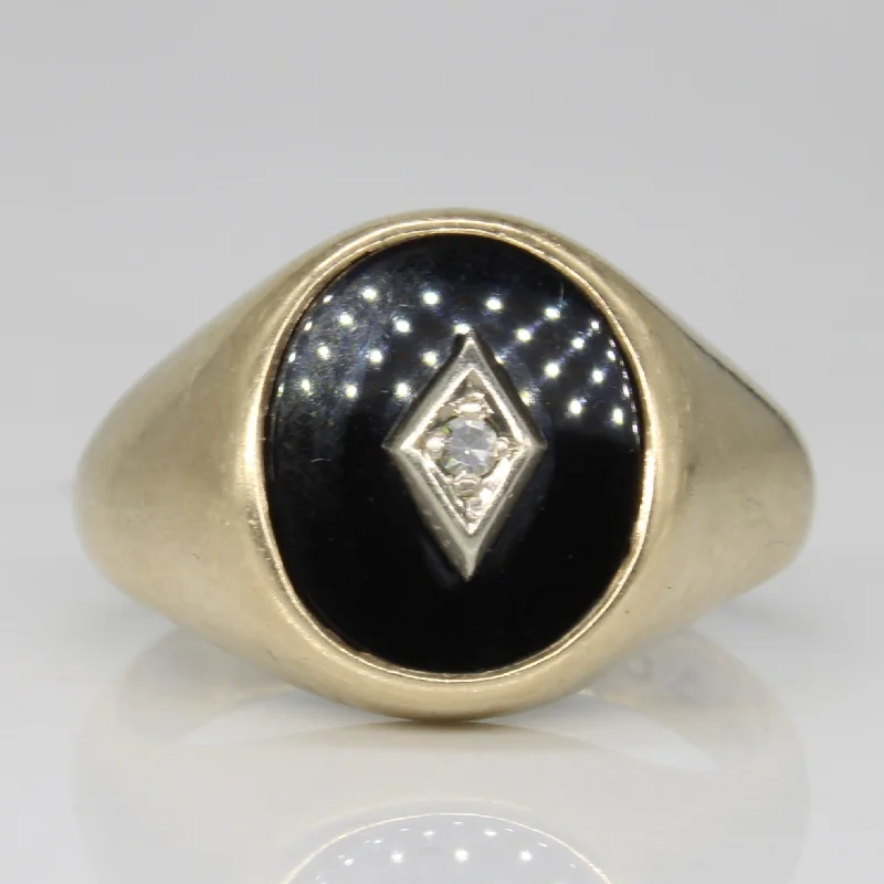 Limited-Stock Jewelry Clearance – Grab Your Favorites Now Onyx & Diamond Ring | 2.00ct, 0.02ct | SZ 7.25 | Limited-Stock Jewelry Clearance – Grab Your Favorites Now Onyx & Diamond Ring | 2.00ct, 0.02ct | SZ 7.25 |