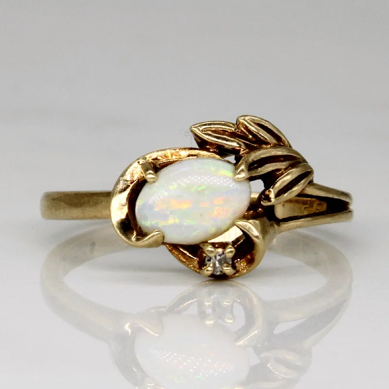 Seasonal Jewelry Sale – Upgrade Your Collection Opal & Diamond Cocktail Ring | 0.40ct, 0.01ct | SZ 6.25 | Seasonal Jewelry Sale – Upgrade Your Collection Opal & Diamond Cocktail Ring | 0.40ct, 0.01ct | SZ 6.25 |