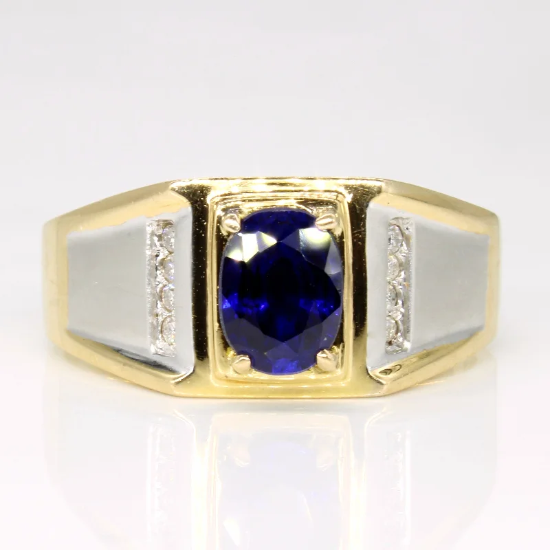 Flash Sale On Stunning Jewelry – Don't Miss Out Sapphire & Diamond Cocktail Ring | 1.05ct, 0.08ctw | SZ 14.25 | Flash Sale On Stunning Jewelry – Don't Miss Out Sapphire & Diamond Cocktail Ring | 1.05ct, 0.08ctw | SZ 14.25 |