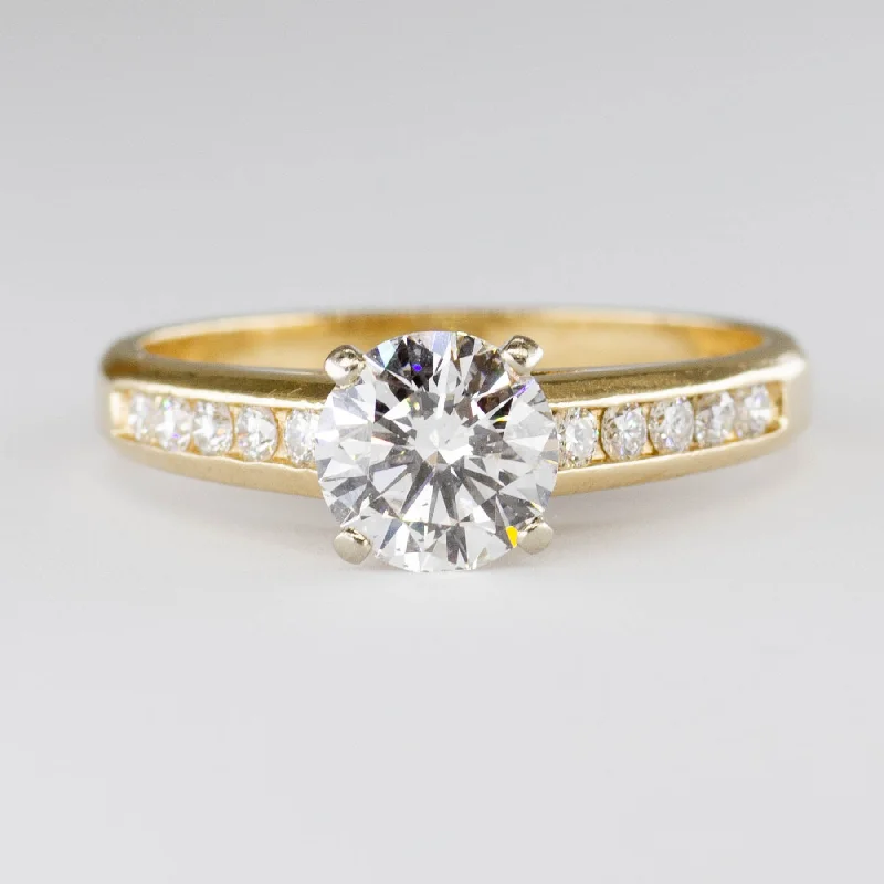 Luxury Meets Affordability – Jewelry Sale Now Live Solitaire Diamond Engagement Ring with accents | 1.30ctw | SI1 G/H VG | SZ 6.5 | Luxury Meets Affordability – Jewelry Sale Now Live Solitaire Diamond Engagement Ring with accents | 1.30ctw | SI1 G/H VG | SZ 6.5 |