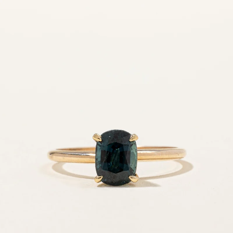 Must-Have Jewelry At Unbelievable Discounts '100 Ways' 14k Gold Teal Sapphire Ring | 1.60 | SZ 6.75 Must-Have Jewelry At Unbelievable Discounts '100 Ways' 14k Gold Teal Sapphire Ring | 1.60 | SZ 6.75