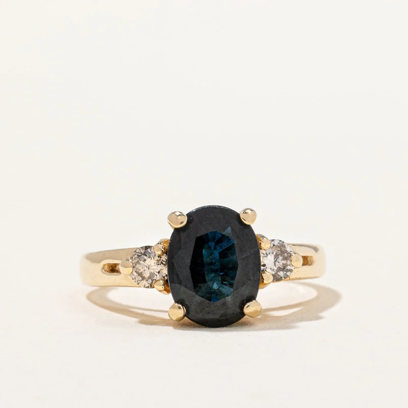 Breathtaking Jewelry, Breathtaking Prices Blue Sapphire & Diamond Ring | 2.0ct, 0.26ctw | SZ 5.5 | Breathtaking Jewelry, Breathtaking Prices Blue Sapphire & Diamond Ring | 2.0ct, 0.26ctw | SZ 5.5 |