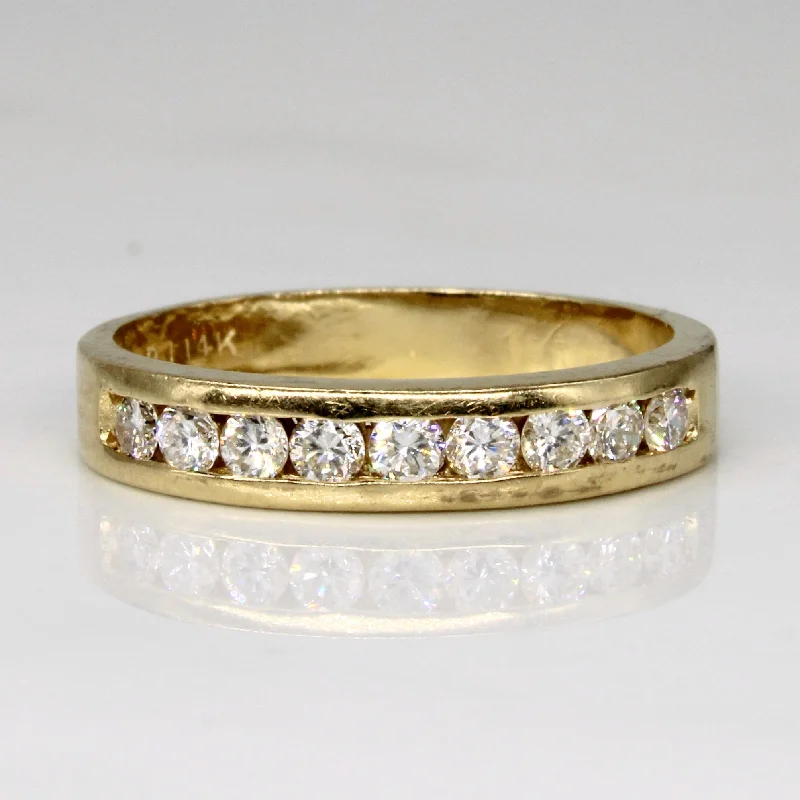 Seasonal Jewelry Sale – Upgrade Your Style Today Channel Set Diamond Ring | 0.45ctw | SZ 6.5 | Seasonal Jewelry Sale – Upgrade Your Style Today Channel Set Diamond Ring | 0.45ctw | SZ 6.5 |