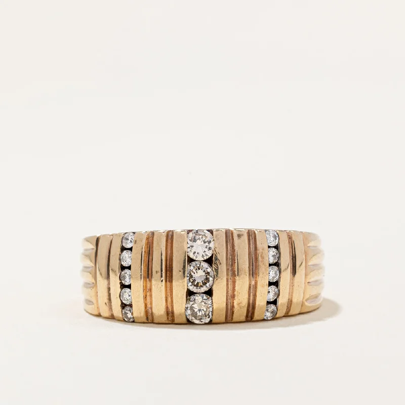 Grab Your Favorite Jewelry At The Lowest Prices Channel Set Diamond Ring | 0.41ctw | SZ 9.25 | Grab Your Favorite Jewelry At The Lowest Prices Channel Set Diamond Ring | 0.41ctw | SZ 9.25 |