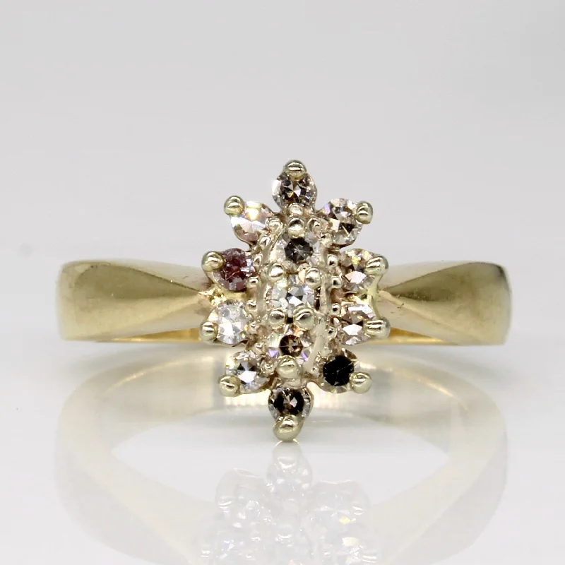 Timeless Jewelry Styles At Wallet-Friendly Prices Diamond Cluster Ring | 0.22ctw | SZ 4.5 | Timeless Jewelry Styles At Wallet-Friendly Prices Diamond Cluster Ring | 0.22ctw | SZ 4.5 |