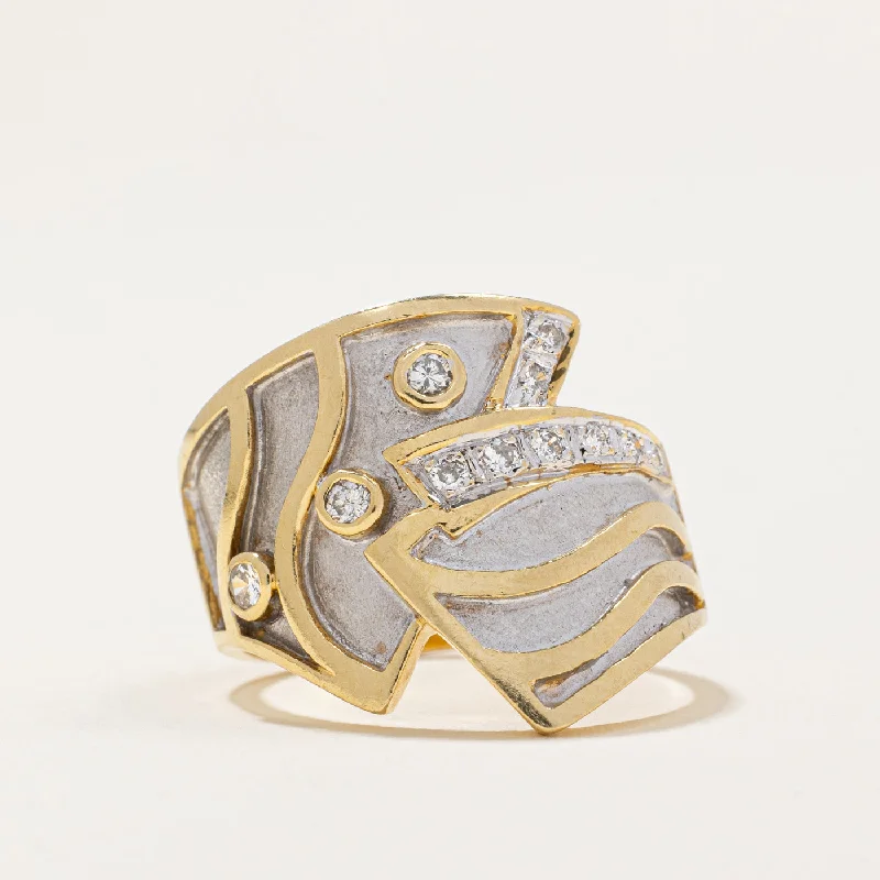 Exclusive Jewelry Offers – Sparkle For Less Two Tone Gold Diamond Cocktail Ring | 0.17ctw | SZ 6.75 | Exclusive Jewelry Offers – Sparkle For Less Two Tone Gold Diamond Cocktail Ring | 0.17ctw | SZ 6.75 |