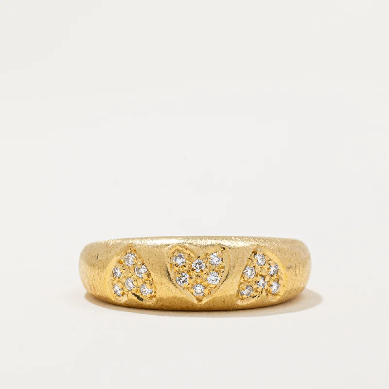 Shop Stylish Jewelry Now And Save Big Diamond Cluster Heart Band | 0.13ctw | SZ 8.25 | Shop Stylish Jewelry Now And Save Big Diamond Cluster Heart Band | 0.13ctw | SZ 8.25 |