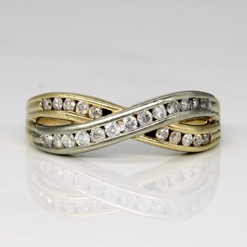 Luxury Jewelry At Unbeatable Discounts Diamond Twin Waterfall Ring | 0.35ctw | SZ 5.5 | Luxury Jewelry At Unbeatable Discounts Diamond Twin Waterfall Ring | 0.35ctw | SZ 5.5 |
