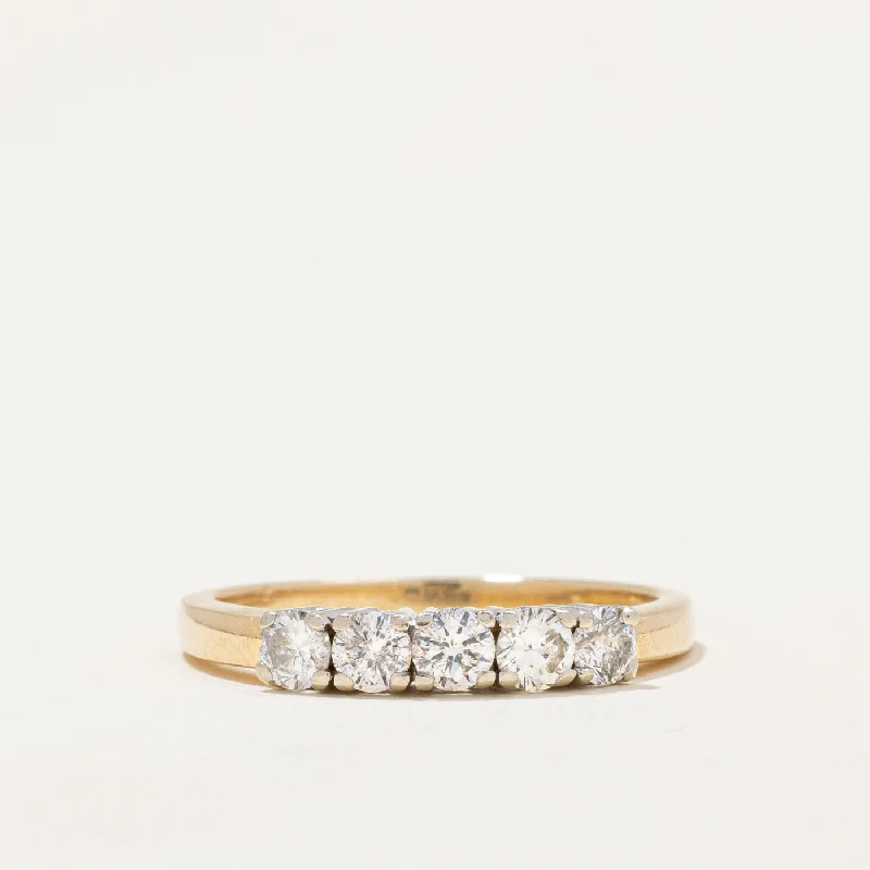 Exclusive Jewelry Bundles At Discounted Rates Five Stone Diamond Ring | 0.58ctw | SZ 7.5 | Exclusive Jewelry Bundles At Discounted Rates Five Stone Diamond Ring | 0.58ctw | SZ 7.5 |