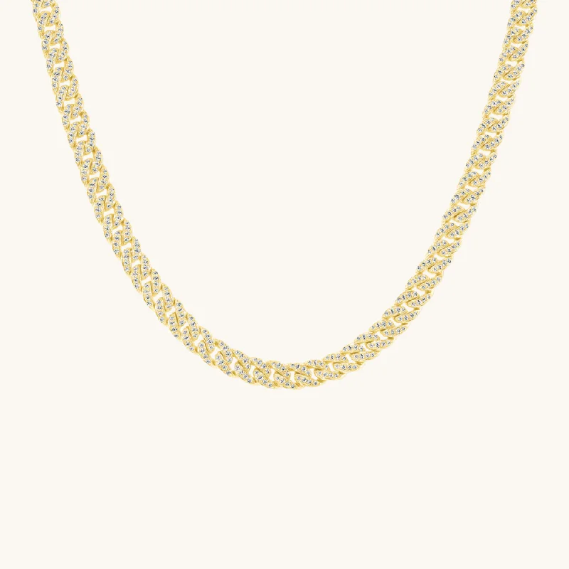 Exclusive Online Jewelry Sale – Don't Wait Mini Diamond Cuban Necklace