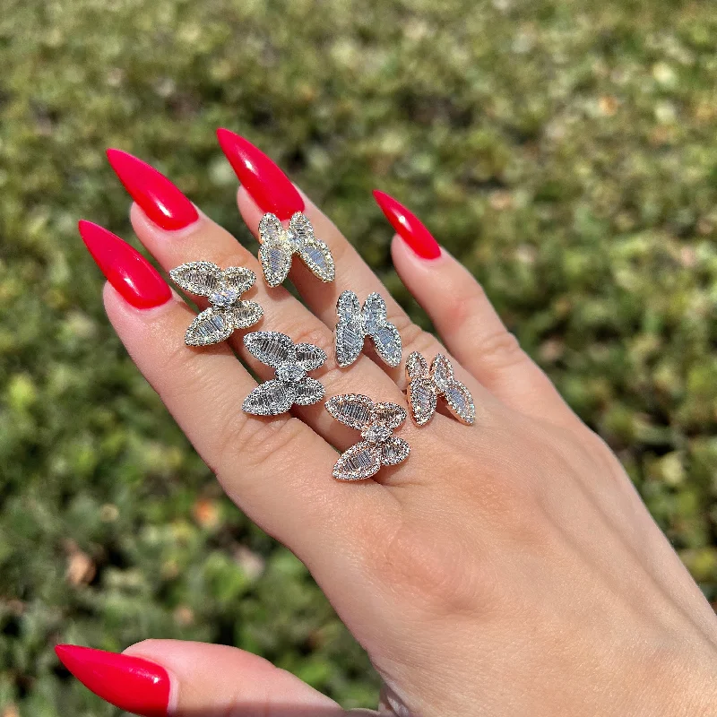 Flash Deals On Fine Jewelry – Shop Before It's Gone Mixed Diamond Double Butterfly Ring Flash Deals On Fine Jewelry – Shop Before It's Gone Mixed Diamond Double Butterfly Ring