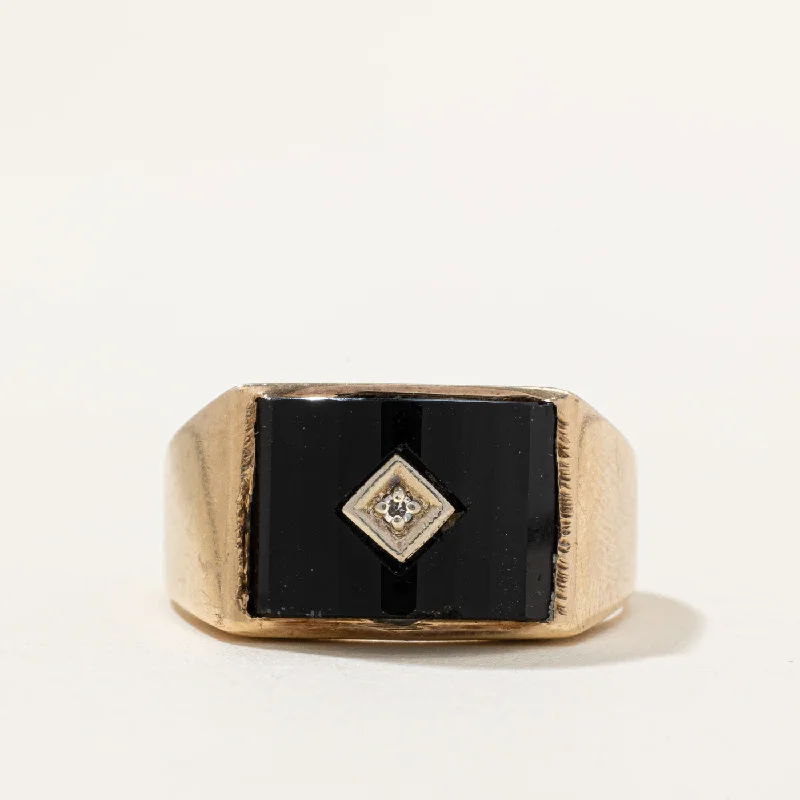 The Ultimate Jewelry Sale – Shop Premium Styles Onyx & Diamond Cocktail Ring | 3.65ct, 0.07ct | SZ 10.25 | The Ultimate Jewelry Sale – Shop Premium Styles Onyx & Diamond Cocktail Ring | 3.65ct, 0.07ct | SZ 10.25 |