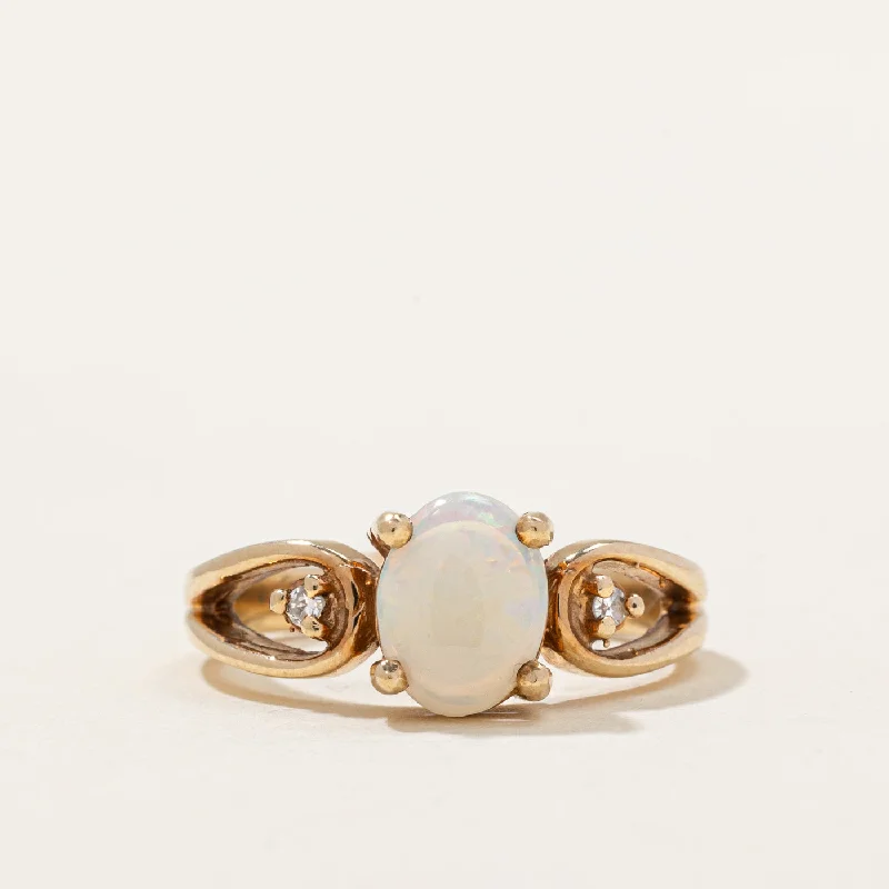 Luxury Jewelry Clearance – Shop Premium Styles Now Opal & Diamond Ring | 0.60ct, 0.10ctw | SZ 4.75 | Luxury Jewelry Clearance – Shop Premium Styles Now Opal & Diamond Ring | 0.60ct, 0.10ctw | SZ 4.75 |