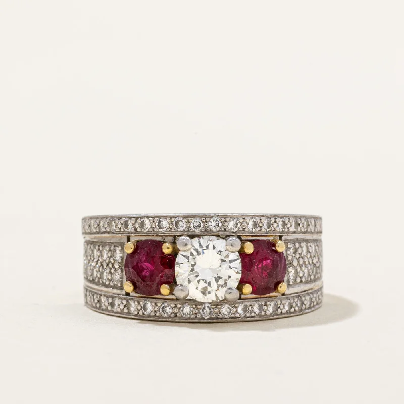 Flash Jewelry Sale – Get Stunning Pieces At Low Prices 'Patricia Vale' Diamond & Ruby Ring | 0.85ctw, 0.70ctw | SZ 7.25 | Flash Jewelry Sale – Get Stunning Pieces At Low Prices 'Patricia Vale' Diamond & Ruby Ring | 0.85ctw, 0.70ctw | SZ 7.25 |