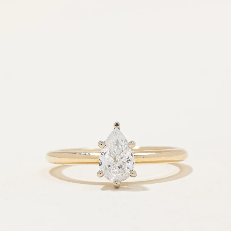 Seasonal Jewelry Deals – Elevate Your Style '100 Ways' Pear Diamond Engagement Ring | 0.70ct | SZ 6.75 | Seasonal Jewelry Deals – Elevate Your Style '100 Ways' Pear Diamond Engagement Ring | 0.70ct | SZ 6.75 |