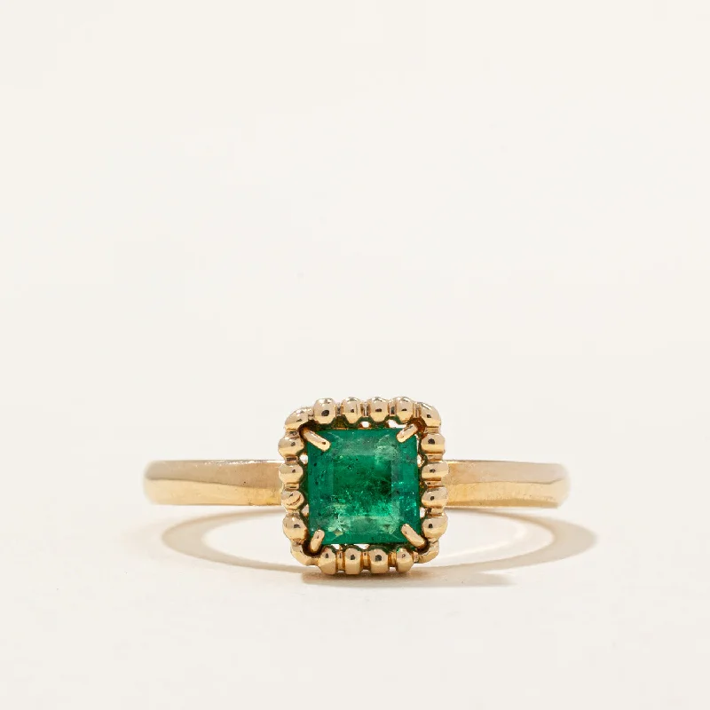 Shop Jewelry That Shines Without The High Price Emerald Ring | 0.50ct | SZ 7.5 |