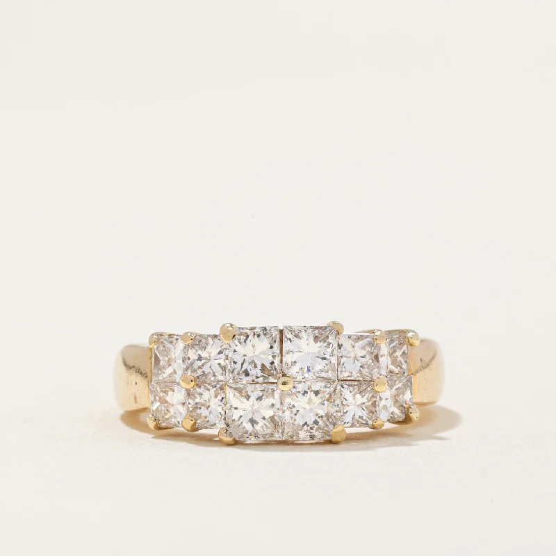 Exclusive Jewelry Sale – Shine For Less Princess Cut Diamond Ring | 2.06ctw | SZ 6.5 | Exclusive Jewelry Sale – Shine For Less Princess Cut Diamond Ring | 2.06ctw | SZ 6.5 |
