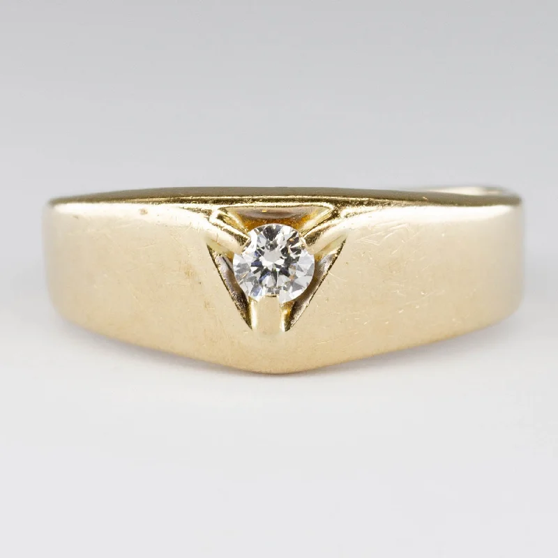 Holiday Jewelry Sale – Perfect Gifts At Great Prices Solitaire Diamond Gold Band | 0.12ct | SZ 8.5 | Holiday Jewelry Sale – Perfect Gifts At Great Prices Solitaire Diamond Gold Band | 0.12ct | SZ 8.5 |