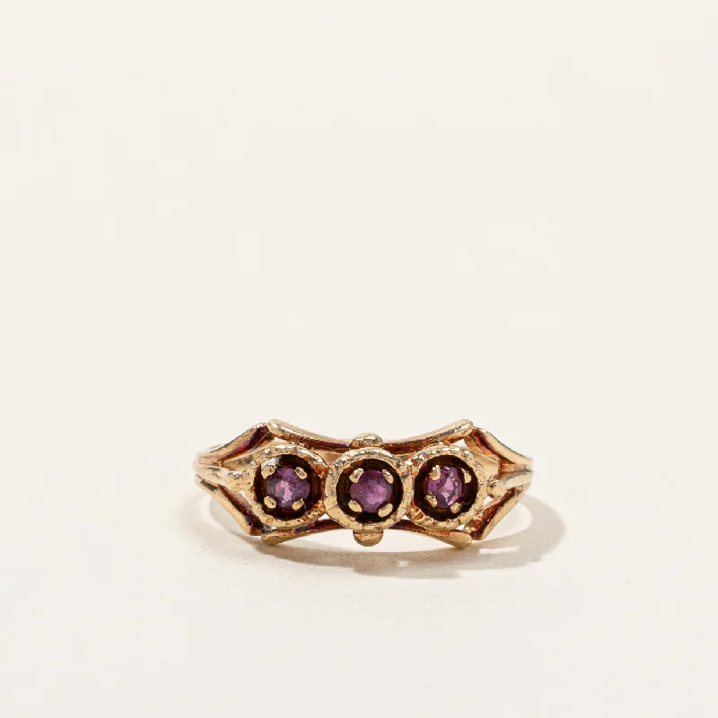 Jewelry Sale Bonanza – Grab Your Sparkle Now Three Stone Ruby Ring | 0.12ctw | SZ 5 | Jewelry Sale Bonanza – Grab Your Sparkle Now Three Stone Ruby Ring | 0.12ctw | SZ 5 |