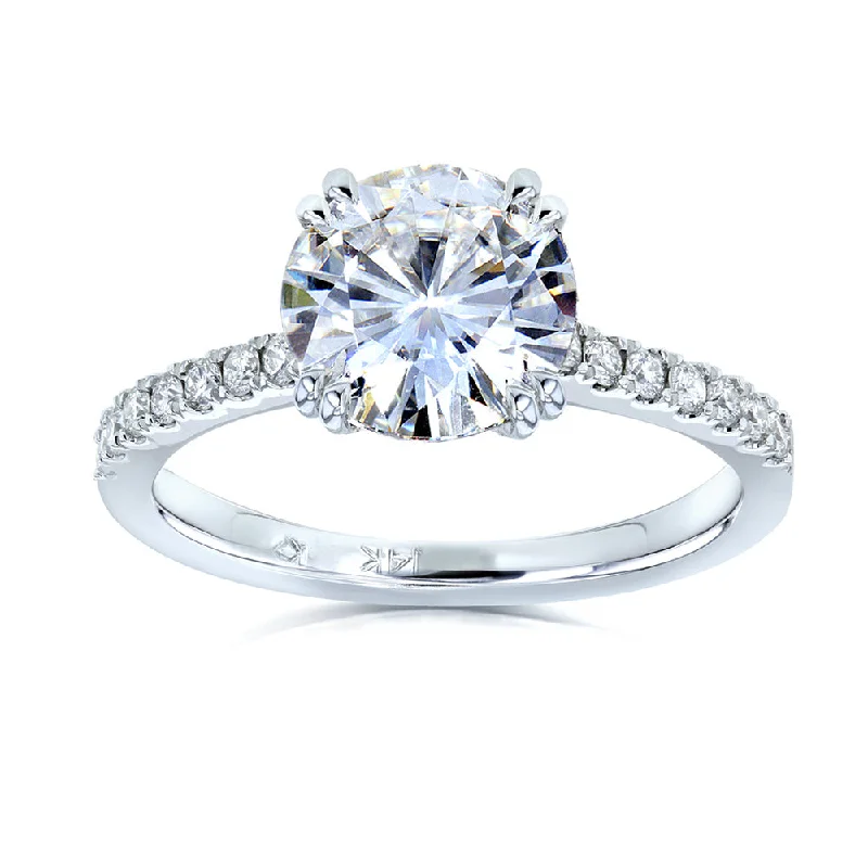 Stunning Statement Jewelry, Unbeatable Discounts 1-3/4ct.tw Forever One Moissanite & Lab Diamond Ring Stunning Statement Jewelry, Unbeatable Discounts 1-3/4ct.tw Forever One Moissanite & Lab Diamond Ring