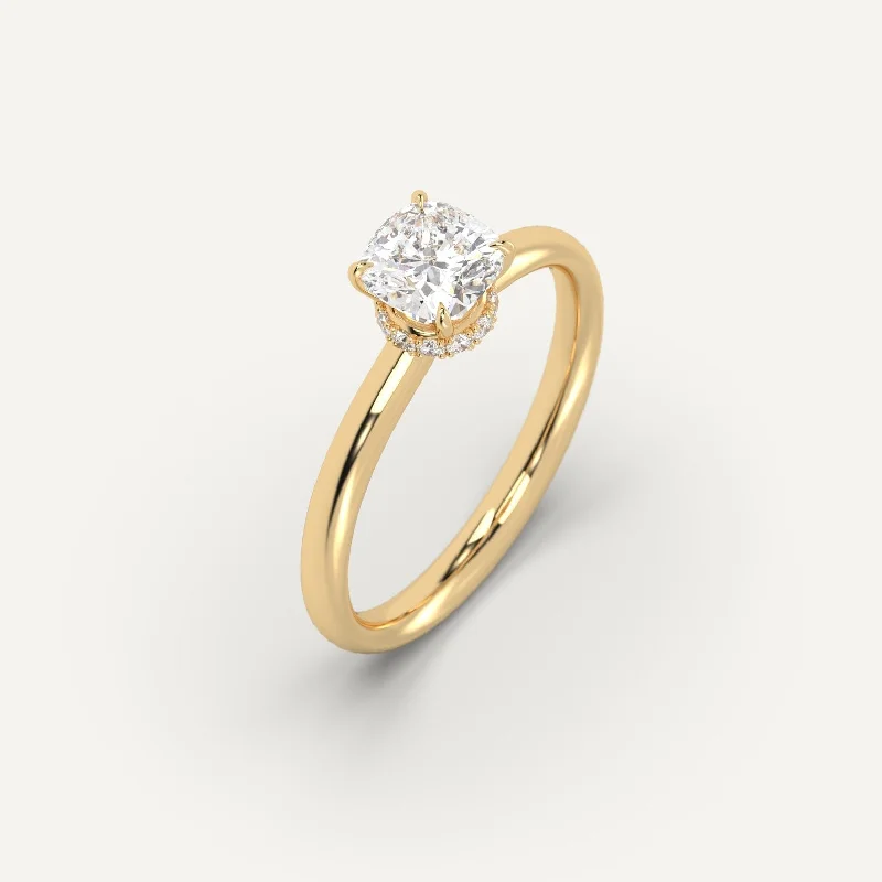 Get The Jewelry You Love At A Price You Love 1 carat Cushion Cut Diamond Ring