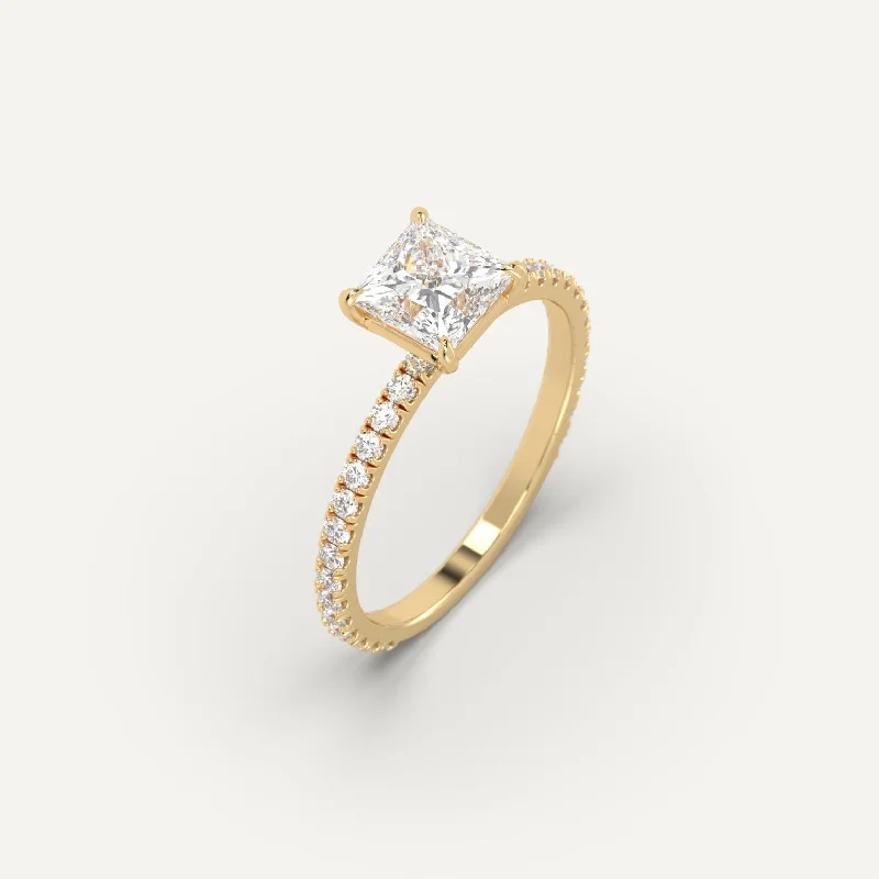 The Perfect Accessory For Less – Jewelry Sale Live 1 carat Princess Cut Diamond Ring The Perfect Accessory For Less – Jewelry Sale Live 1 carat Princess Cut Diamond Ring