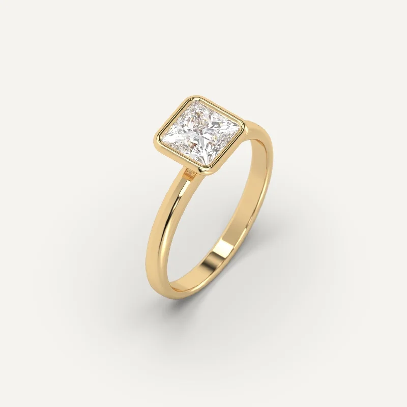 Unmissable Jewelry Clearance – Final Reductions 1 carat Princess Cut Diamond Ring
