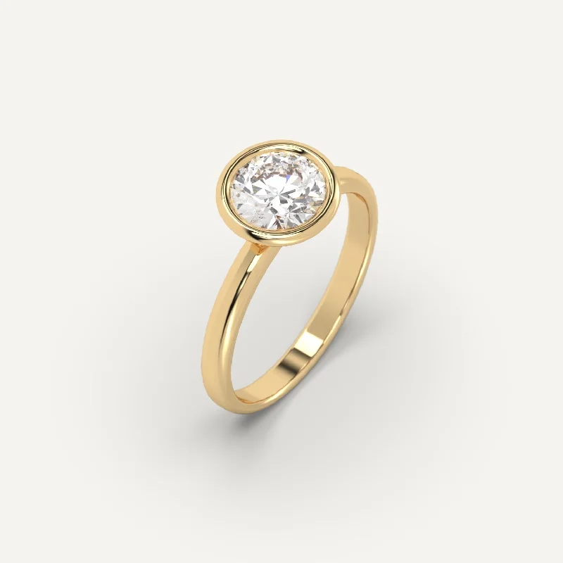 Once-A-Year Jewelry Deals – Shop Before They’Re Gone 1 carat Round Cut Diamond Ring