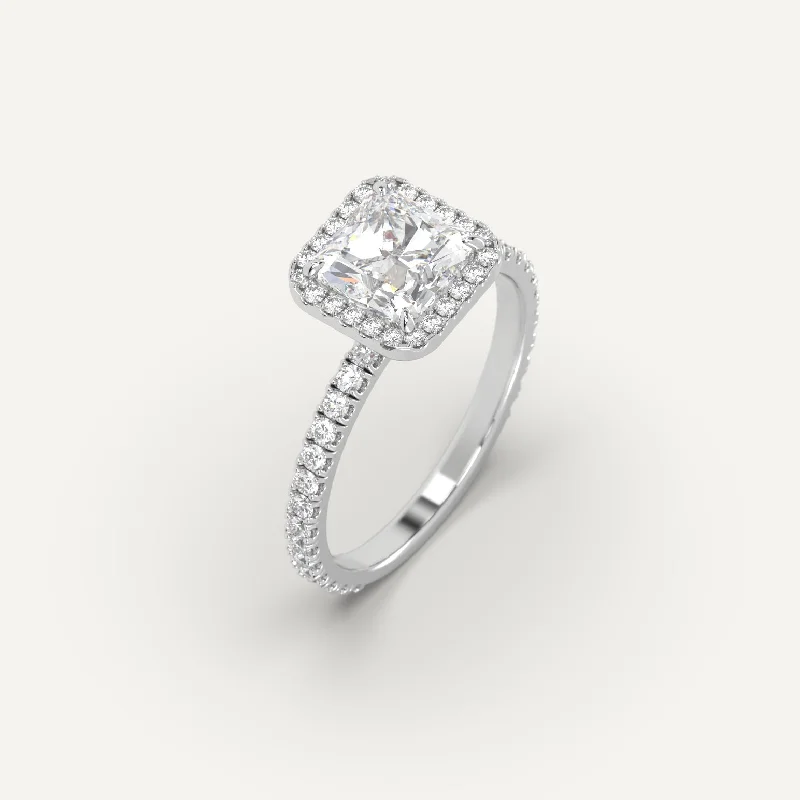Timeless Jewelry At Special Discount Rates 2 carat Radiant Cut Diamond Ring