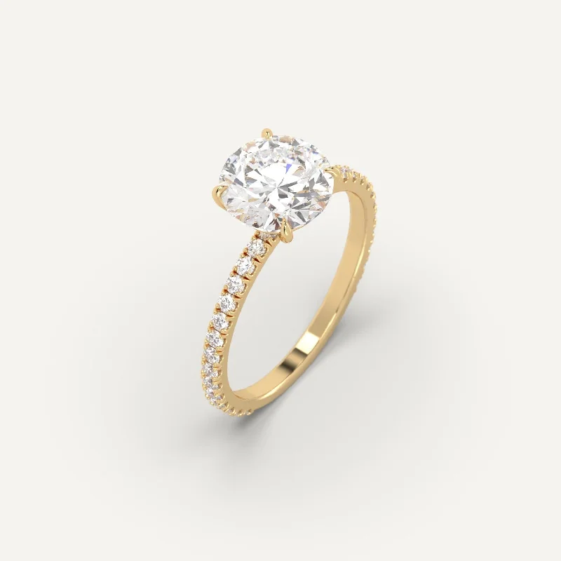 High-End Sparkle, Low-End Prices – Jewelry Sale Live 2 carat Round Cut Diamond Ring High-End Sparkle, Low-End Prices – Jewelry Sale Live 2 carat Round Cut Diamond Ring