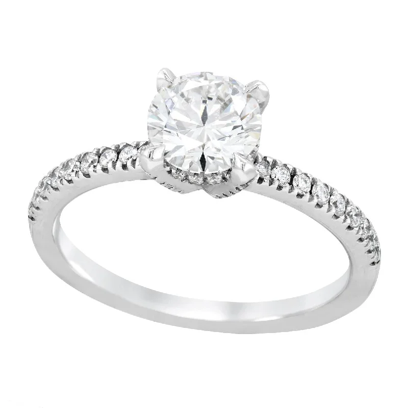Holiday Jewelry Sale – Perfect Gifts At The Best Prices CLASSIC WHITE GOLD ENGAGEMENT RING WITH LAB GROWN DIAMONDS, 1 1/4 CT TW Holiday Jewelry Sale – Perfect Gifts At The Best Prices CLASSIC WHITE GOLD ENGAGEMENT RING WITH LAB GROWN DIAMONDS, 1 1/4 CT TW
